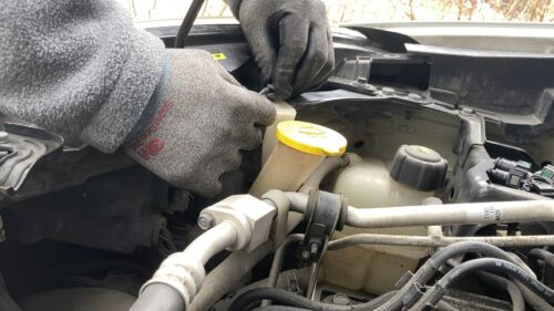 워셔액탱크입구